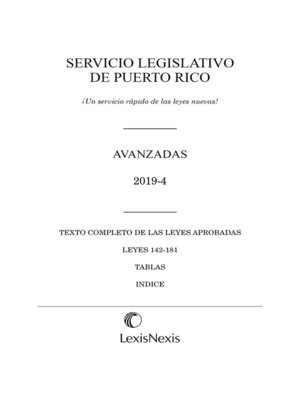 cover image of Servicio Legislativo Avanzado de Puerto Rico